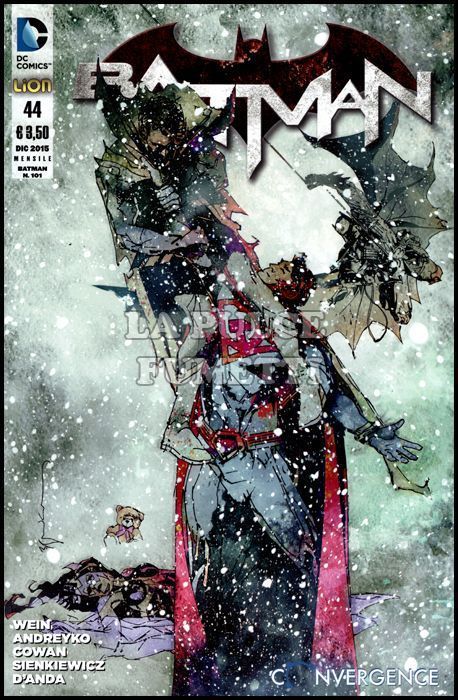 BATMAN # 101 - NUOVA SERIE 44 - CONVERGENCE